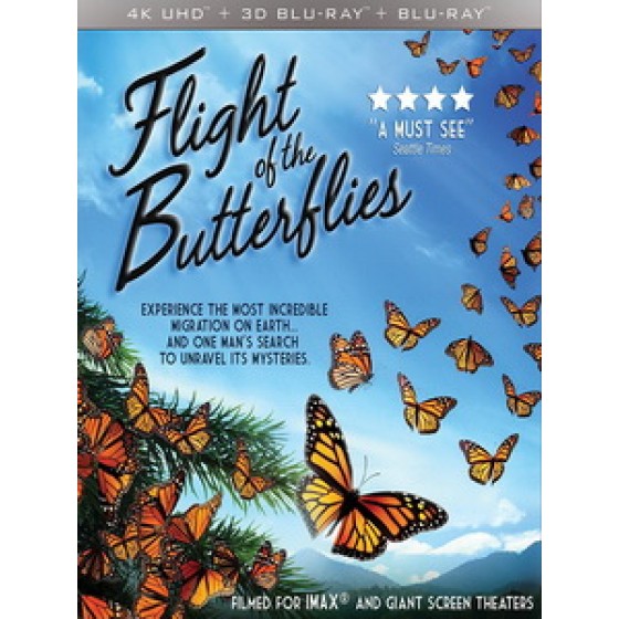 UHD4K 帝王蝶的遷徙 (Flight of the Butterflies)