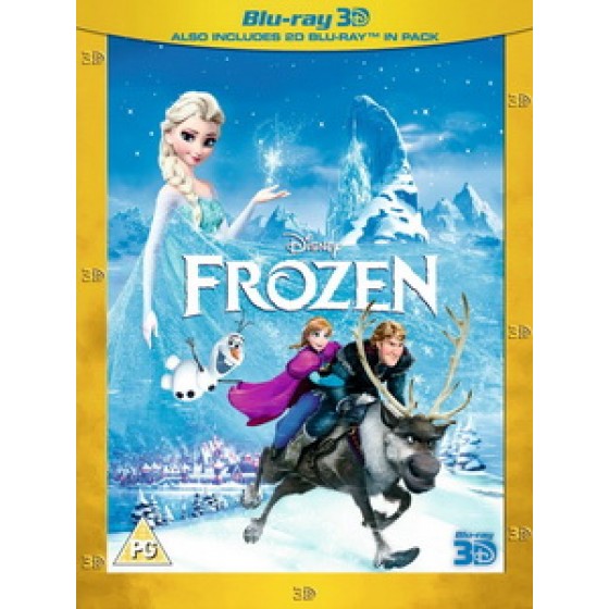 [英] 冰雪奇緣1 3D (Frozen 3D) (2013) <2D + 快門3D>[台版]