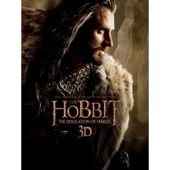 [英] 哈比人 - 荒谷惡龍 3D (The Hobbit - The Desolation of Smaug 3D) (2013) [Disc *2] <2D + 快門3D>[台版]