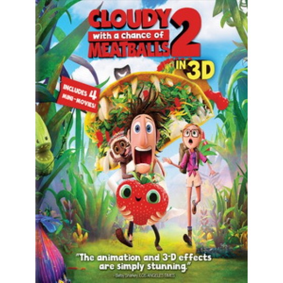 [英] 食破天驚 2 3D (Cloudy with a Chance of Meatballs 2 3D) (2013) <2D + 快門3D>[台版]