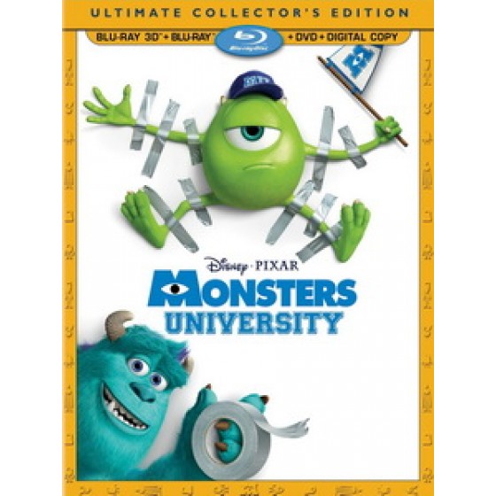 [英] 怪獸大學 3D(Monsters University 3D)(2013)<2D+快門3D>