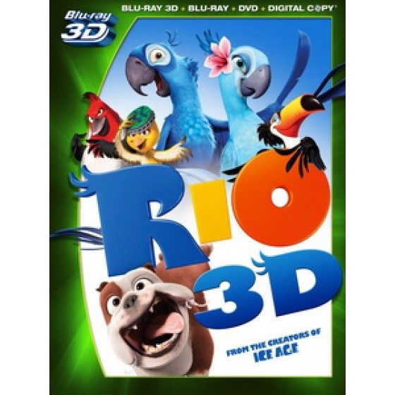 [英] 里約大冒險 3D (Rio 3D) (2011) <2D + 快門3D>[台版]