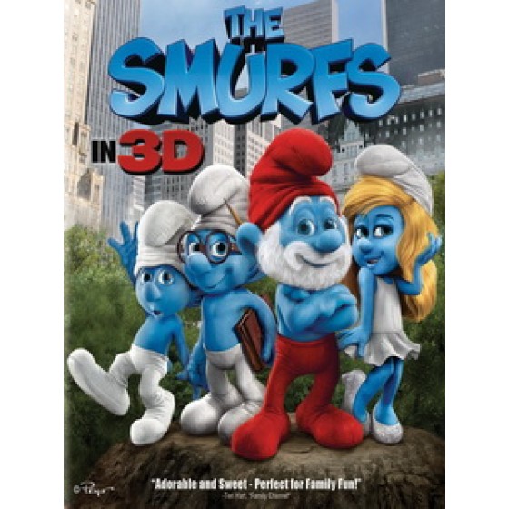 [英] 藍色小精靈 3D (The Smurfs 3D) (2011) <2D + 快門3D>[台版]