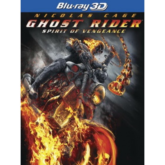 [英] 惡靈戰警 - 復仇時刻 3D (Ghost Rider - Spirit of Vengeance 3D) (2012) <2D + 快門3D>[台版]