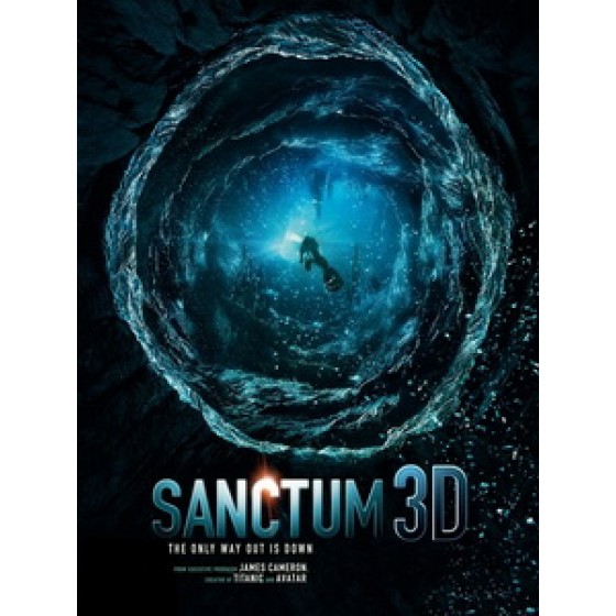 [英] 驚天洞地 3D (Sanctum 3D) (2010) <2D + 快門3D>[台版]