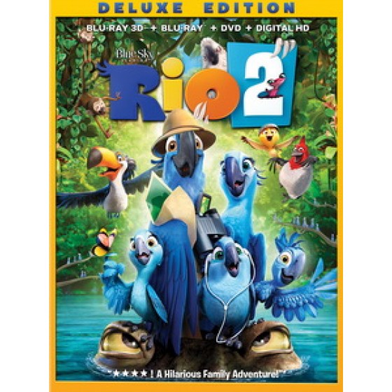 [英] 裏約大冒險 2 3D (Rio 2 3D) (2014) <2D + 快門3D>[台版]