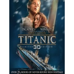 [英] 鐵達尼號 3D (Titanic 3D) (1997) [Disc *2] <2D + 快門3D>[台版]