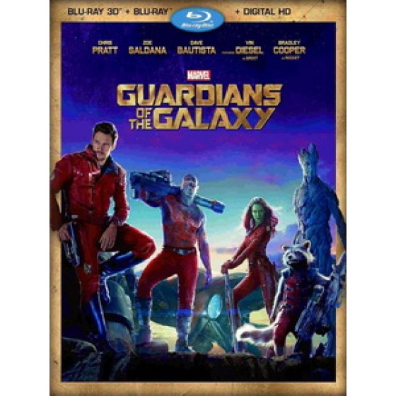 [英] 星際異攻隊 3D (Guardians of the Galaxy 3D) (2014) <2D + 快門3D>[台版]