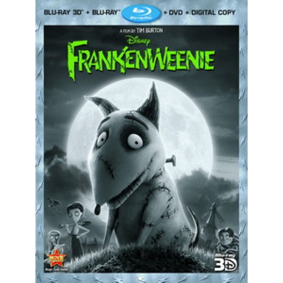 [英] 科學怪犬 3D (Frankenweenie 3D) (2012) <2D + 快門3D>[台版]