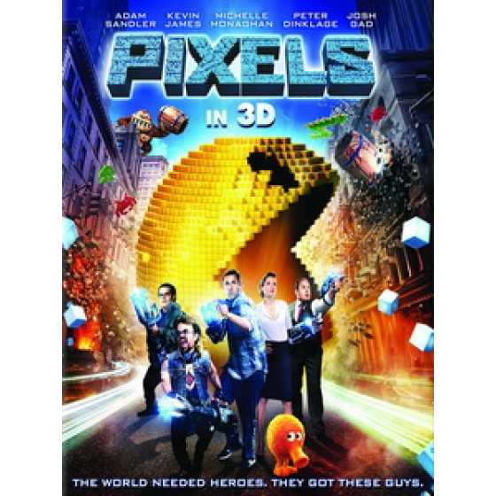 [英] 世界大對戰 3D (Pixels 3D) (2015) <2D + 快門3D>[台版]