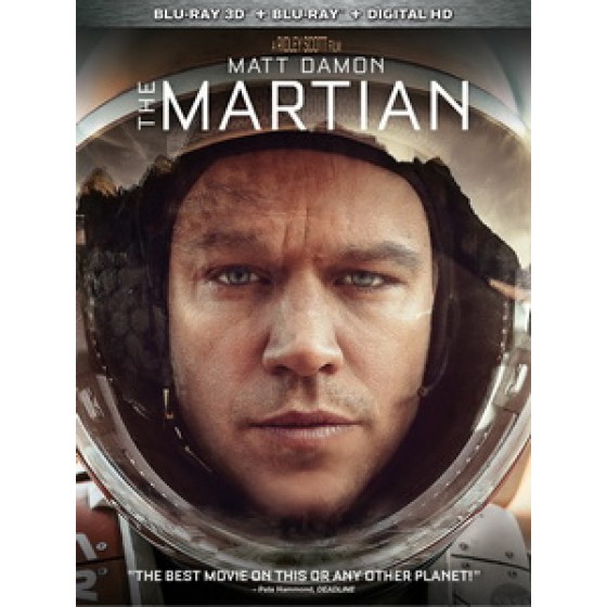 [英] 絕地救援 3D (The Martian 3D) (2015) <2D + 快門3D>[台版]