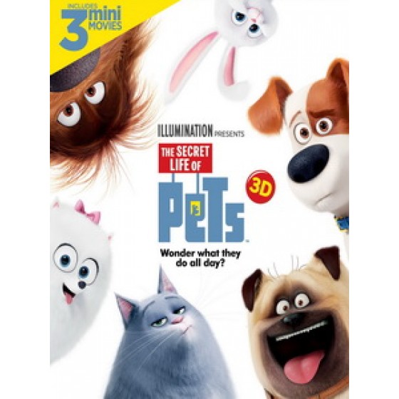 [英] 寵物當家 3D (The Secret Life of Pets 3D) (2016) <2D + 快門3D>[台版]