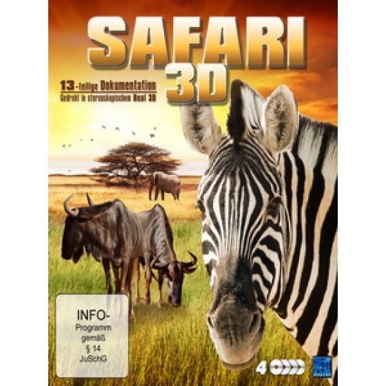 狩獵 3D (Safari3D) [Disc *4] <2D + 快門3D>