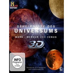 宇宙 3D - 火星 / 水星 / 金星 (The Universe 3D - Mars / Merkur / Venus) <2D + 快門3D> [PAL]