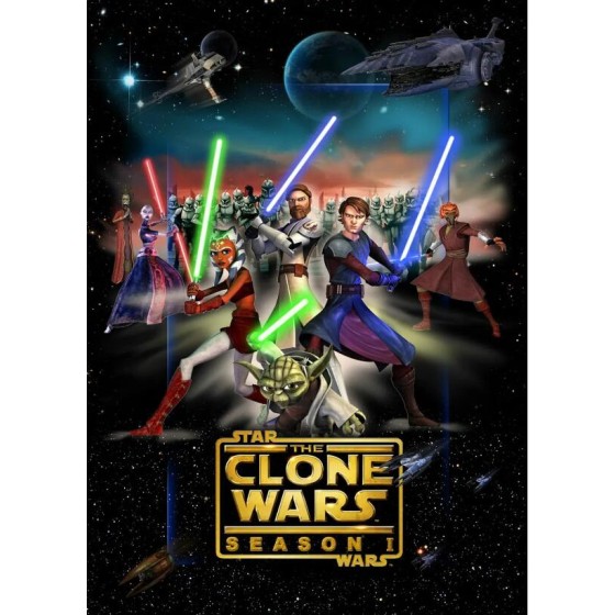 [英] 星球大戰：克隆人戰爭/Star Wars: The Clone Wars 第1-2季（2008-2009） [Disc *4]