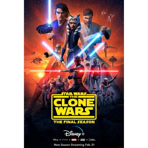 [英] 星球大戰：克隆人戰爭/Star Wars: The Clone Wars 第5-7季<完結>（2012-2020） [Disc *4]