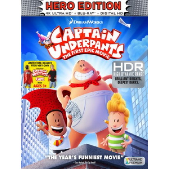 UHD4K [英] 內褲隊長 (Captain Underpants) (2017)[台版]