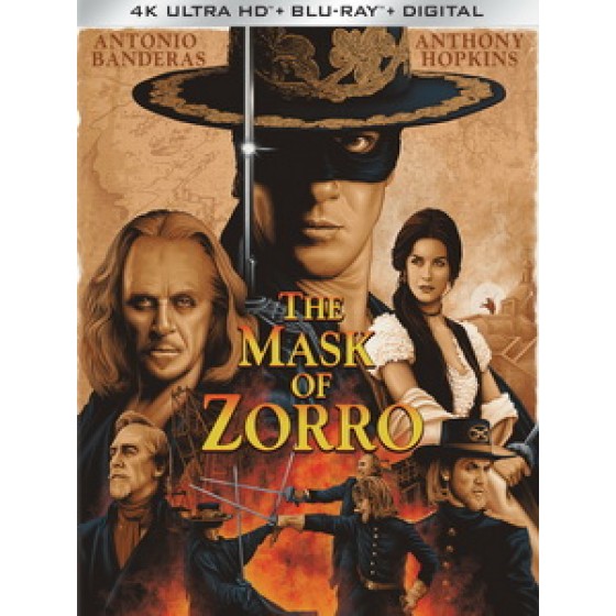 UHD4K [英] 蒙面俠蘇洛 (The Mask of Zorro) (1998)[台版]